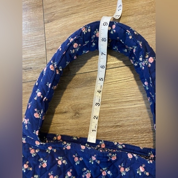 Floral Tote Bag Blue - Picture 4 of 10